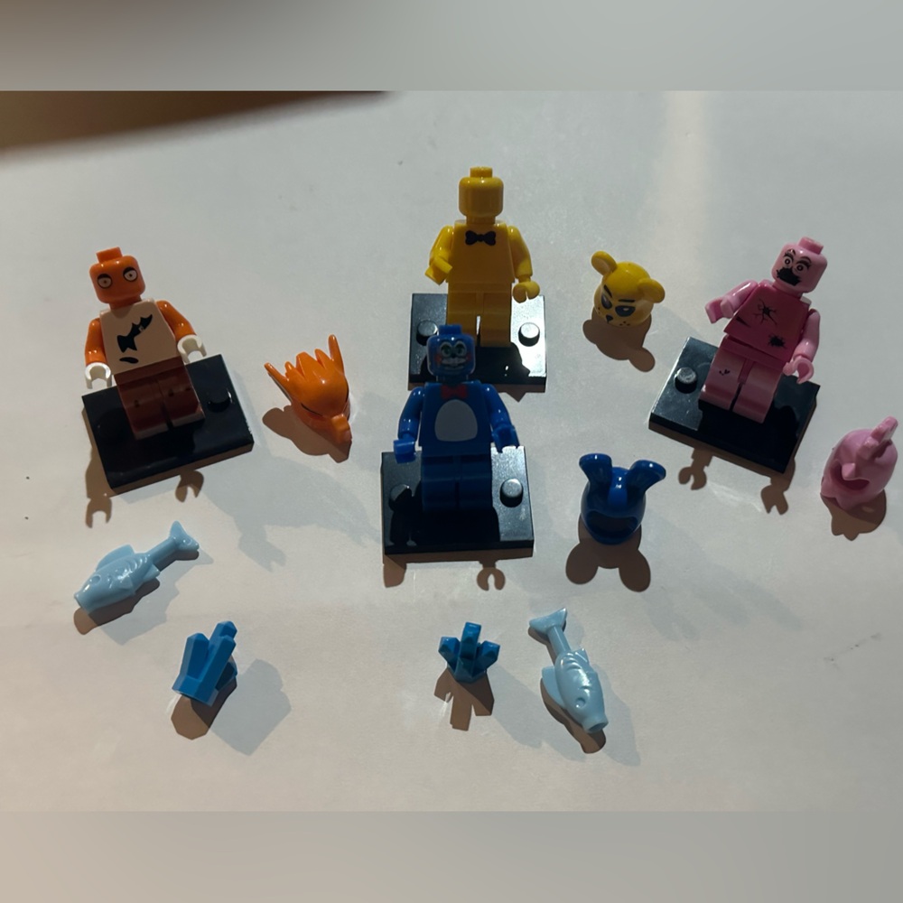 FNAF Lego Compatible Action Figures BRAND NEW Minifigure Horro Pack - Picture 5 of 7